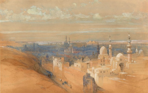 Cairo January 19th 1839 by David Roberts